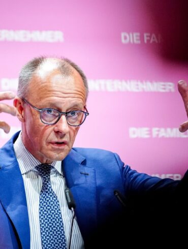 Merz sprach auf einer Tagung von Familienunternehmern.