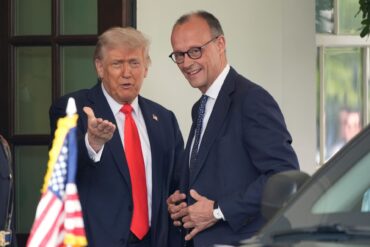 Für Merz ist der erste Besuch im Weißen Haus als Bundeskanzler.