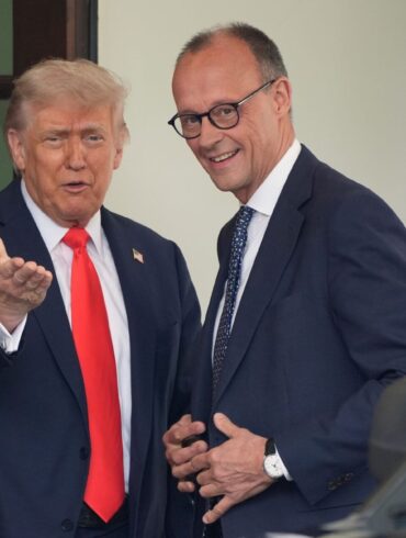 Für Merz ist der erste Besuch im Weißen Haus als Bundeskanzler.