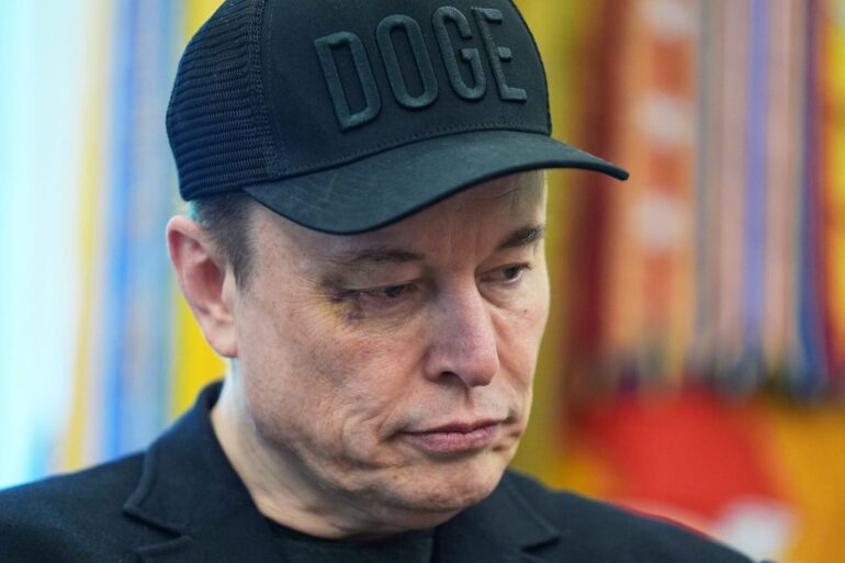 Das von Donald Trump vorangetriebene Steuergesetz sei eine «widerliche Abscheuligkeit», kritisiert Elon Musk. (Archivbild)