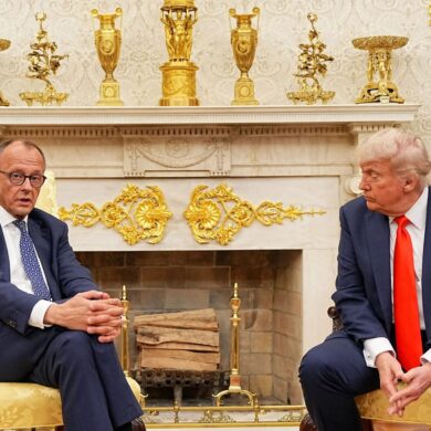Der Umgang mit der AfD war laut Bundeskanzler Merz kein Thema zwischen ihm und US-Präsident Trump.