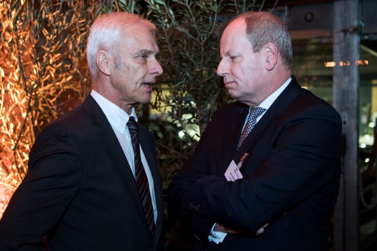 Jens Hanefeld (rechts) wird neuer deutscher Botschafter in den USA. (Archivfoto)
