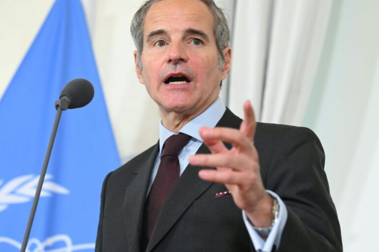 IAEA-Chef Grossi will, dass die Inspektionen im Iran fortgesetzt werden. (Archivbild)