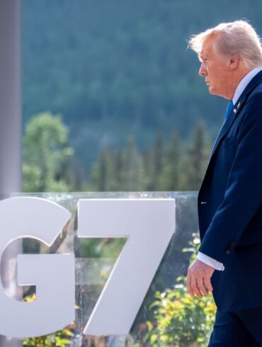 Trump hat mit seiner Abreise den G7-Gipfel völlig durcheinandergewirbelt.