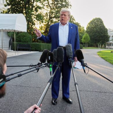US-Präsident Donald Trump will nach eigenen Worten keine Machtwechsel im Iran erreichen.