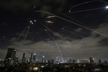 Auch in der Nacht griff der Iran wieder an.
