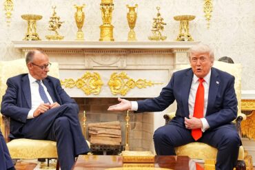 Die Chemie zwischen Trump und Merz stimmt.