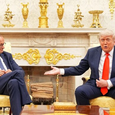 Die Chemie zwischen Trump und Merz stimmt.
