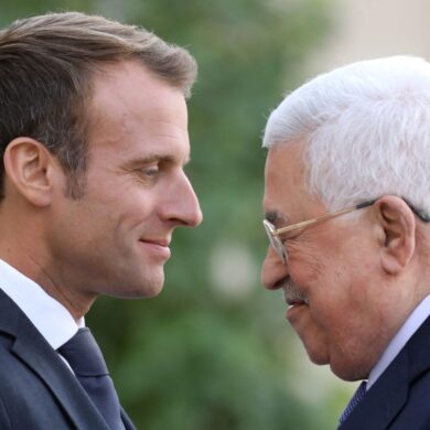 Der französische Präsident Emmanuel Macron will Palästina als Staat anerkennen und hat dazu einen Brief an den Palästinenserpräsidenten Mahmud Abbas veröffentlicht.