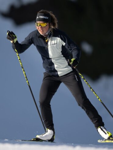 Laura Dahlmeier ist beim Bergsteigen verunglückt. (Archivbild)