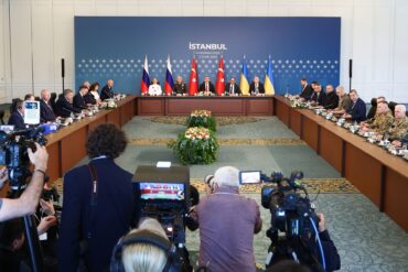In Istanbul (Türkei) soll es am Mittwoch eine neue Verhandlungsrunde zwischen Russland und der Ukraine geben. (Archivbild)