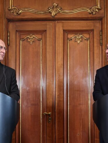 Der britische Verteidigungsminister Joh Healey und Bundesverteidigungsminister Boris Pistorius leiten gemeinsam die virtuelle Sitzung der Ukraine-Kontaktgruppe. (Archivbild)