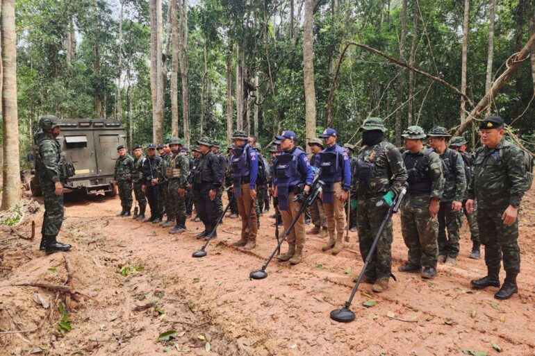 Thailand hatte erst kürzlich Landminen in der umstrittenen Grenzregion entdeckt. (Archivfoto)