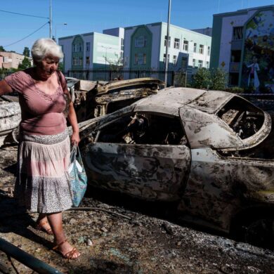 Die ukrainische Hauptstadt erlebt einen der schlimmsten Angriffe mit russischen Drohnen und Raketen.