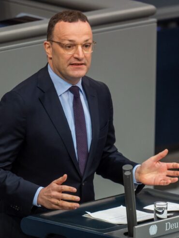 Jens Spahn, CDU/CSU Fraktionsvorsitzender im Bundestag