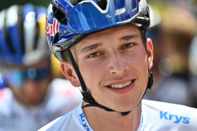 Florian Lipowitz hat auf der 19. Etappe den dritten Platz bei der Tour de France verteidigt.