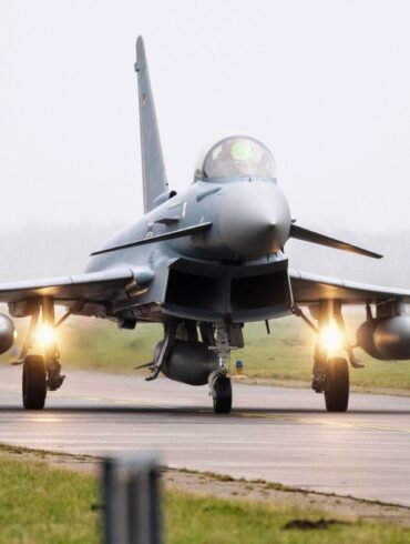 Der Eurofighter wurde gemeinsam von Deutschland, Großbritannien, Spanien und Italien entwickelt. (Symbolfoto)