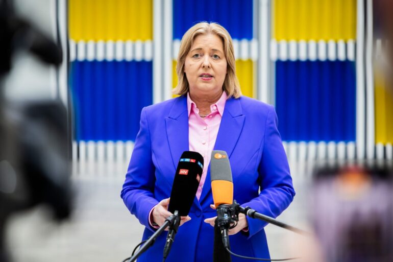 Sozialministerin Bas ist zuständig für die Umsetzung der geplanten Bürgergeld-Reform. (Archivbild)