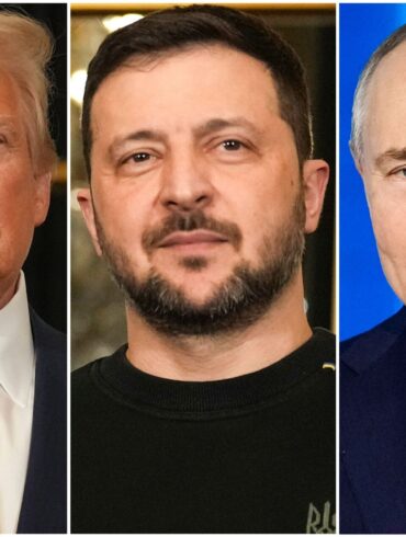 Trump will sich erst mit Putin, dann zu dritt mit Selenskyj treffen. (Archivbild)