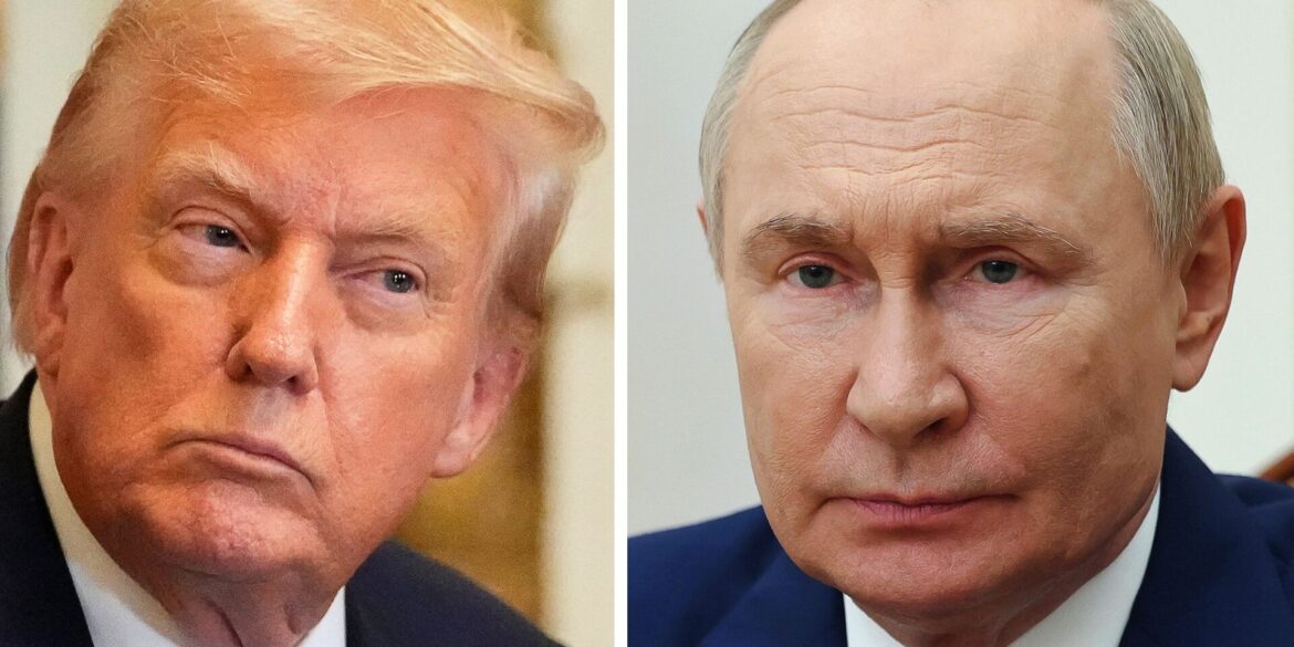 US-Präsident Donald Trump mit Kremlchef Wladimir Putin über ein Ende des russischen Krieges in der Ukraine reden. (Archivbild)