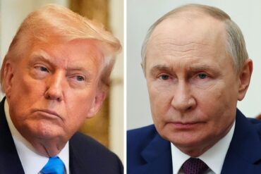US-Präsident Donald Trump mit Kremlchef Wladimir Putin über ein Ende des russischen Krieges in der Ukraine reden. (Archivbild)