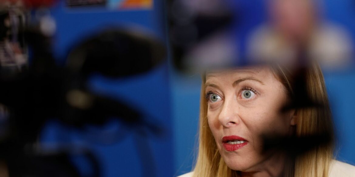 Meloni steht seit Oktober 2022 an der Spitze der rechten Dreier-Koalition in Italien. (Archivbild)