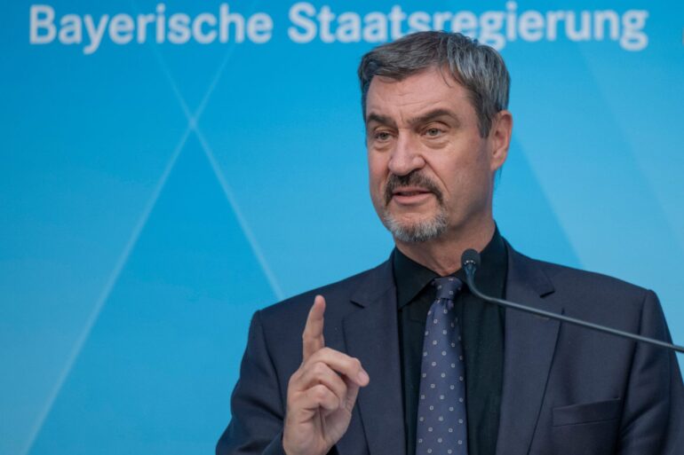 CSU-Chef Söder sieht Deutschland weiter an der Seite Israels. (Archivbild)