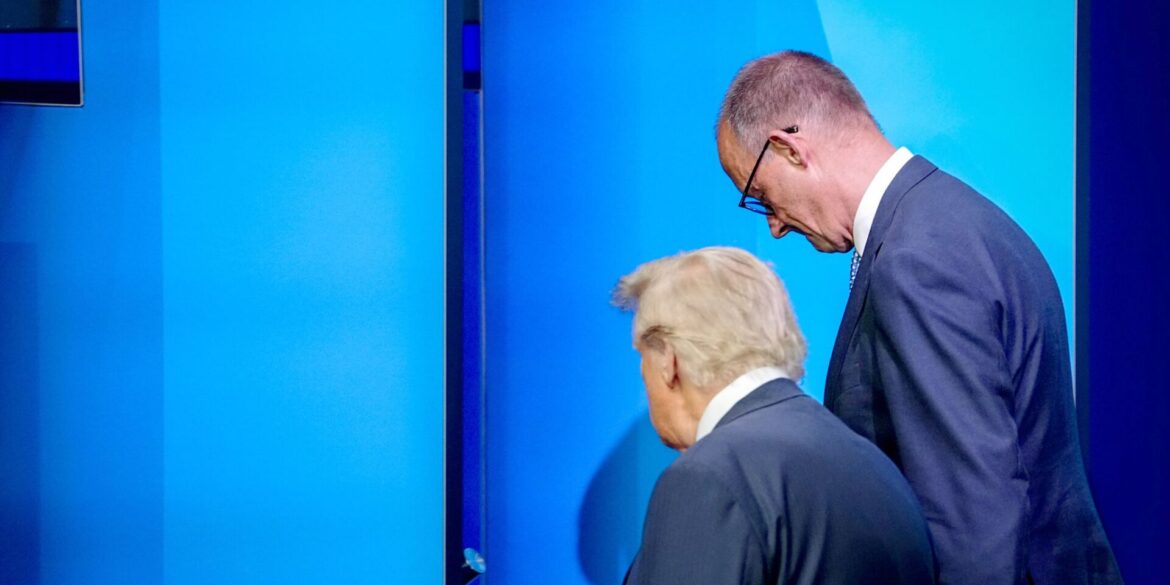Merz will erst mit Trump und dessen Vize JD Vance sprechen. (Archivbild)