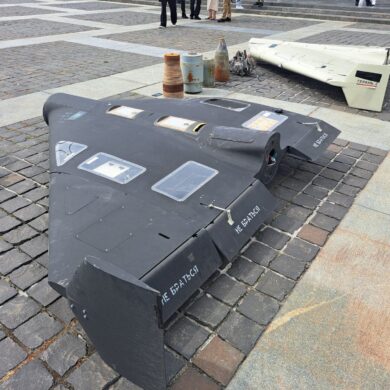 Russland greift die Ukraine weiter mit Kampfdrohnen an. (Symbolbild)