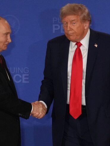 US-Präsident Donald Trump schwenkte nach dem Gipfel in Alaska auf die russische Linie ein.