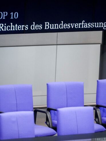 Noch ungelöst: Die Wahl der nächsten Verfassungsrichter im Bundestag. (Archivbild)