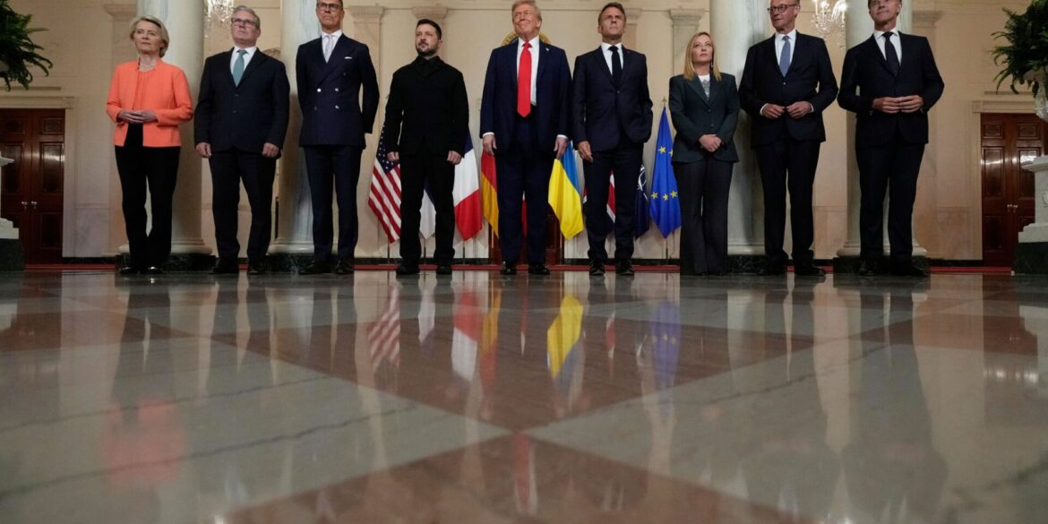 Trump arbeitet an einem Zweiertreffen Putins mit Selenskyj.