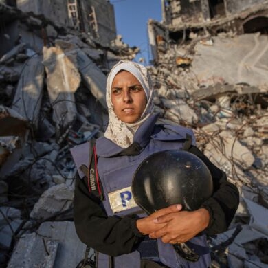 Die freie Journalistin Mariam Dagga wurde im Gazastreifen bei einem israelischen Angriff getötet.