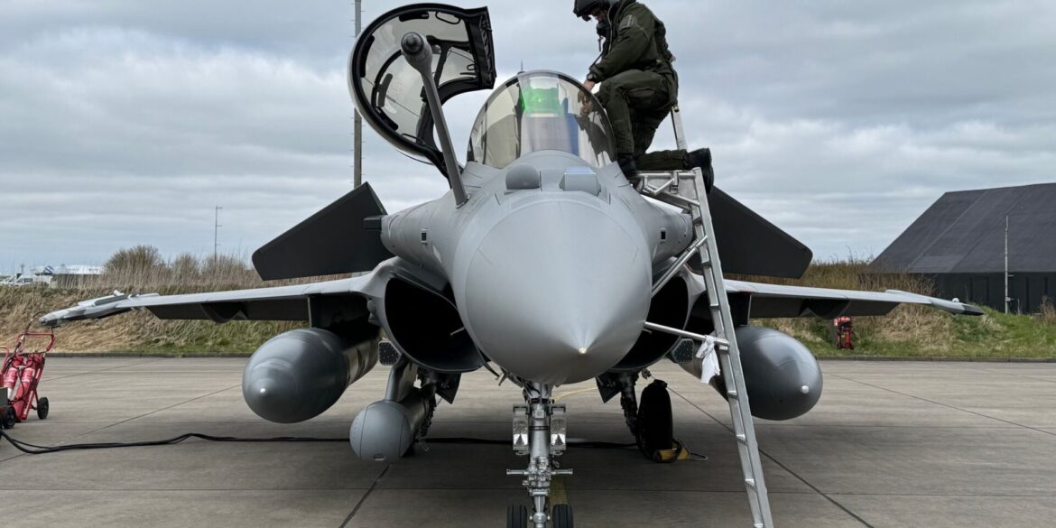 Eine französische Rafale war am ersten Einsatz von Eastern Sentry beteiligt. (Archivbild)