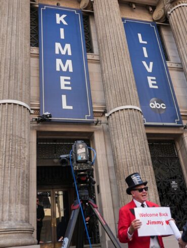 Jimmy Kimmel ging nach einer Zwangspause wieder auf Sendung.