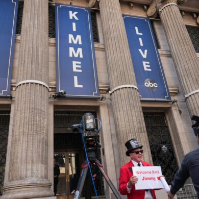 Jimmy Kimmel ging nach einer Zwangspause wieder auf Sendung.