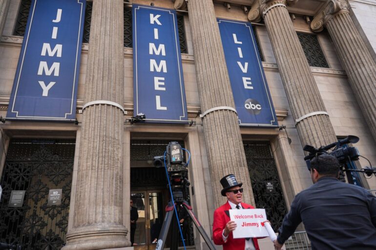 Jimmy Kimmel ging nach einer Zwangspause wieder auf Sendung.