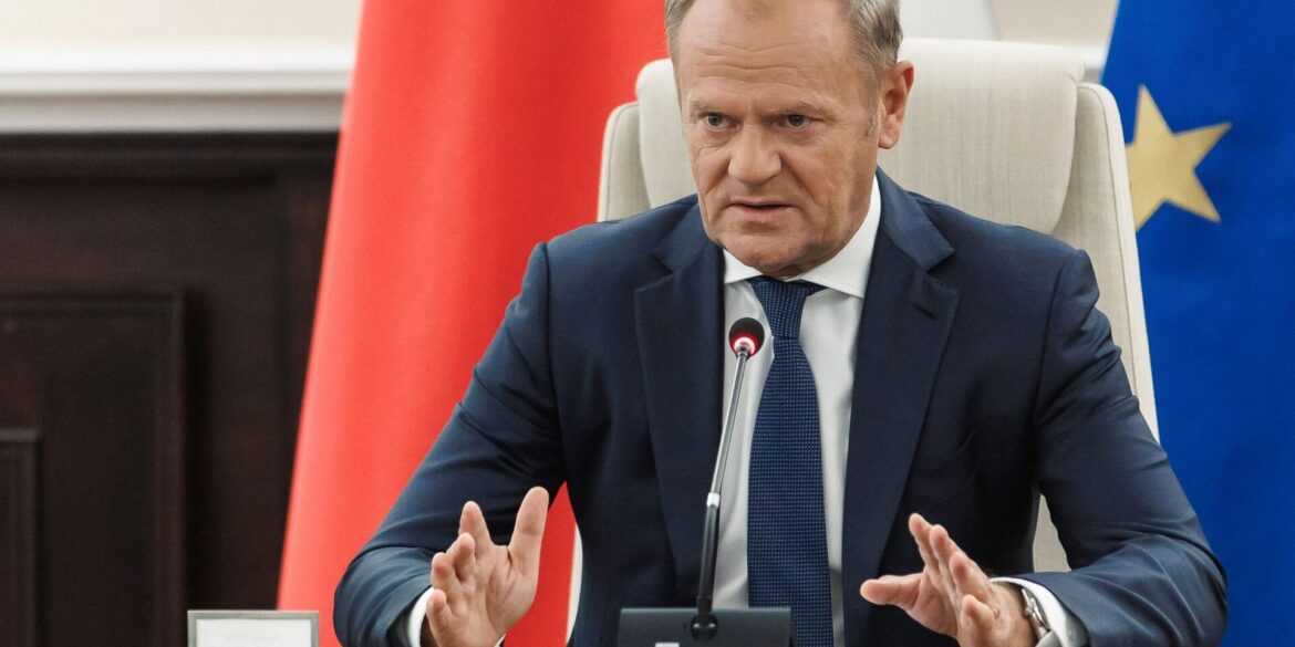 Polens Ministerpräsident Donald Tusk fordert Beratungen mit den Verbündeten. (Foto Aktuell)