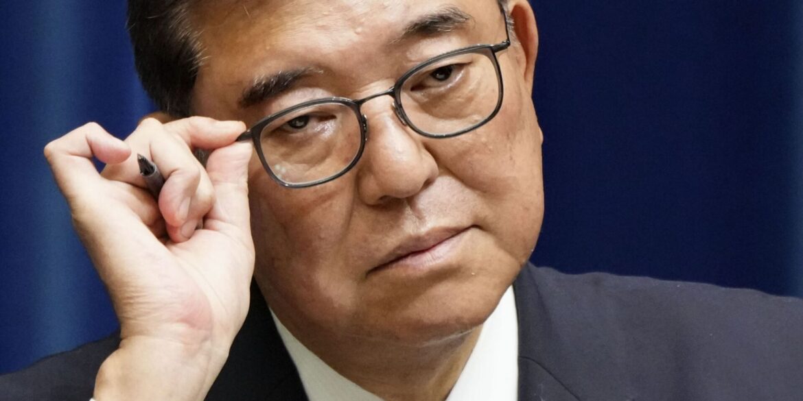 Japans Regierungschef Ishiba stand nach Wahlschlappen in seiner eigenen Partei in der Kritik.