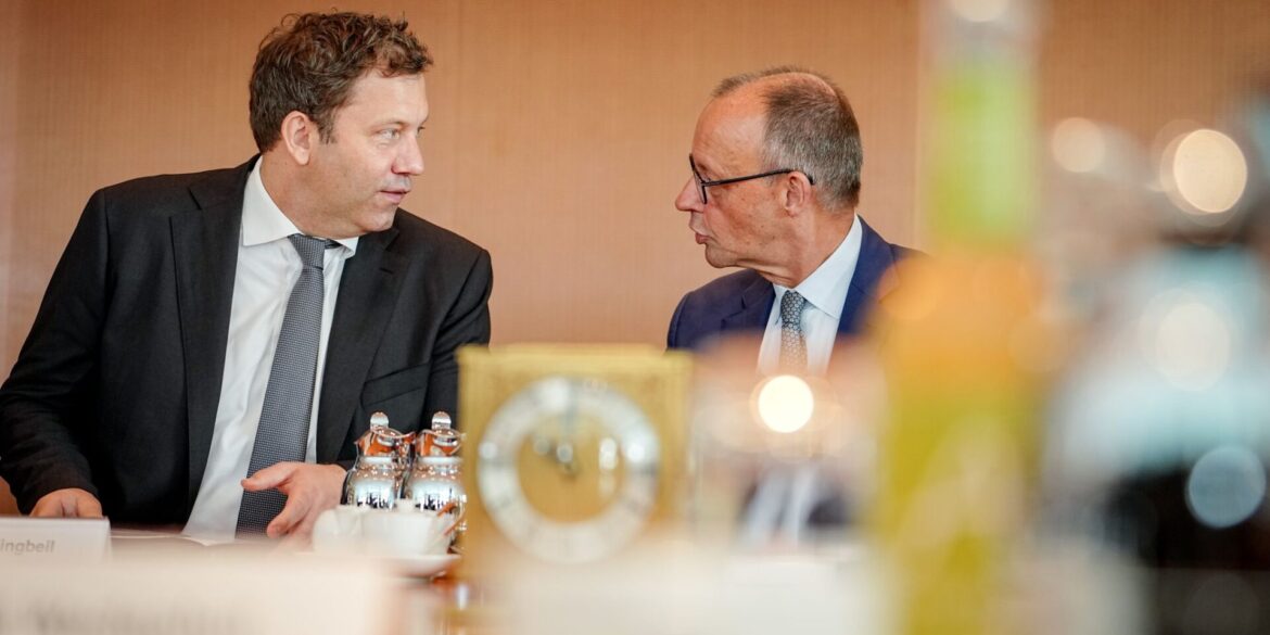Das Kabinett hat ein Gesetz von Vizekanzler Klingbeil beschlossen.