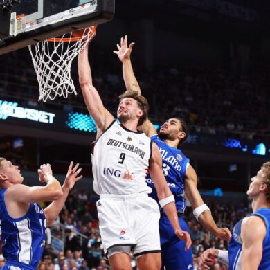 Starker Auftritt: Wagner beim Dunk.