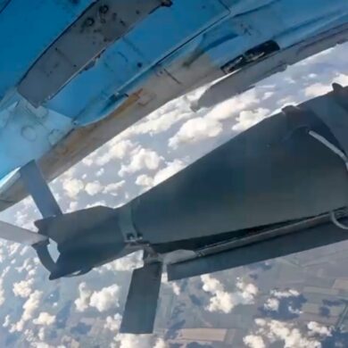 Russische Gleitbomben haben nur eine kurze Vorwarnzeit, es gibt kaum ein Abwehrmittel. (Archivbild)