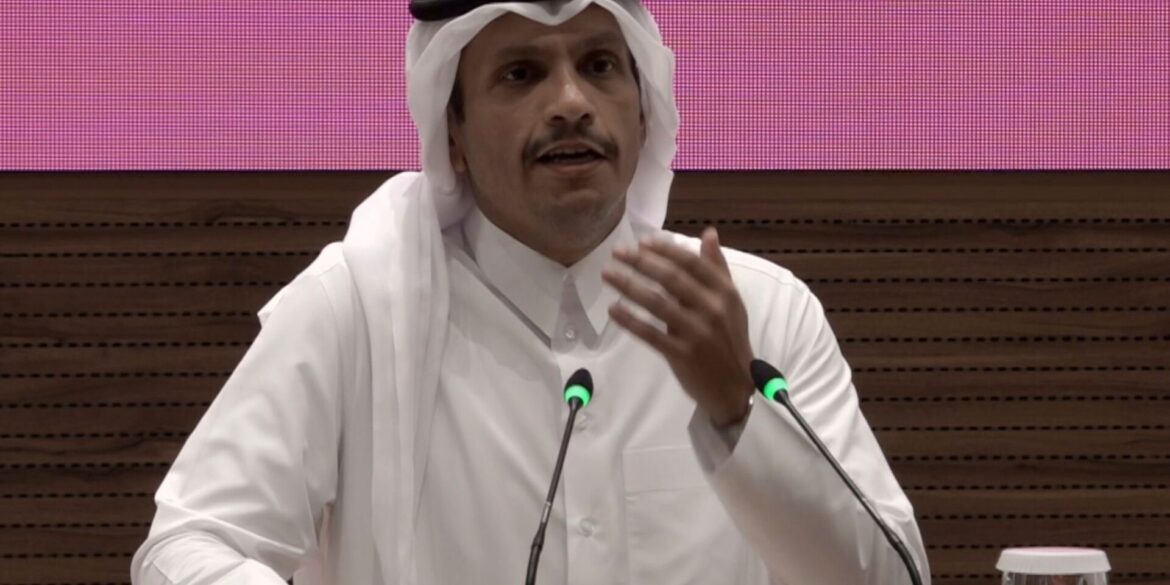 Katars Ministerpräsident Al Thani hat Israels Angriff in Doha verurteilt. (Archivbild)