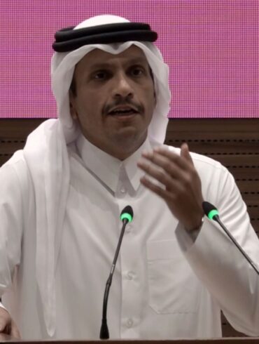 Katars Ministerpräsident Al Thani hat Israels Angriff in Doha verurteilt. (Archivbild)