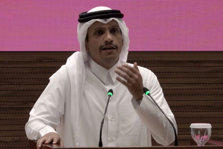 Katars Ministerpräsident Al Thani hat Israels Angriff in Doha verurteilt. (Archivbild)