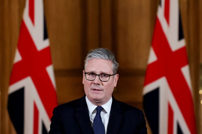Großbritannien erkennt einen palästinensischen Staat an.