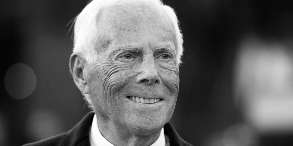 Der italienische Modedesigner Giorgio Armani ist im Alter von 91 Jahren gestorben. (Archivbild)