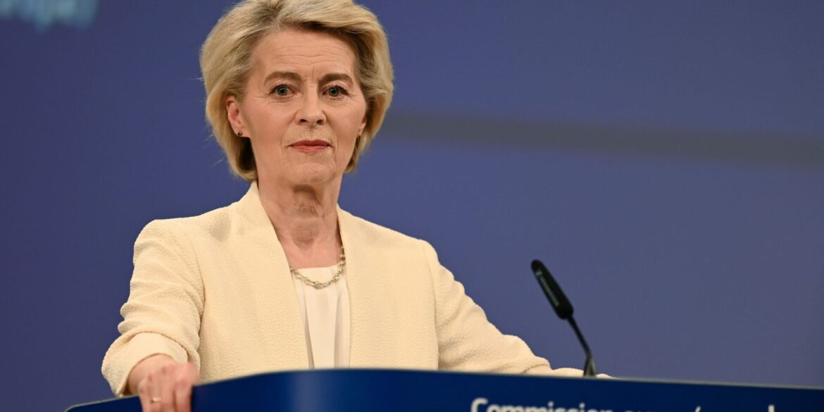 Für Kommissionschefin Ursula von der Leyen endete der Zwischenfall glimpflich. (Archivbild)