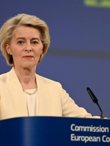 Für Kommissionschefin Ursula von der Leyen endete der Zwischenfall glimpflich. (Archivbild)