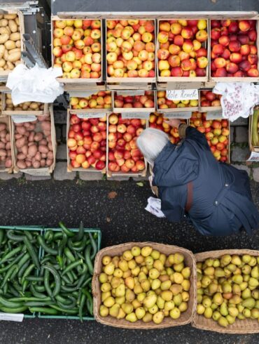 Viele Lebensmittel sind teurer als ein Jahr zuvor.